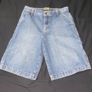 light wash boys old navy jean shorts